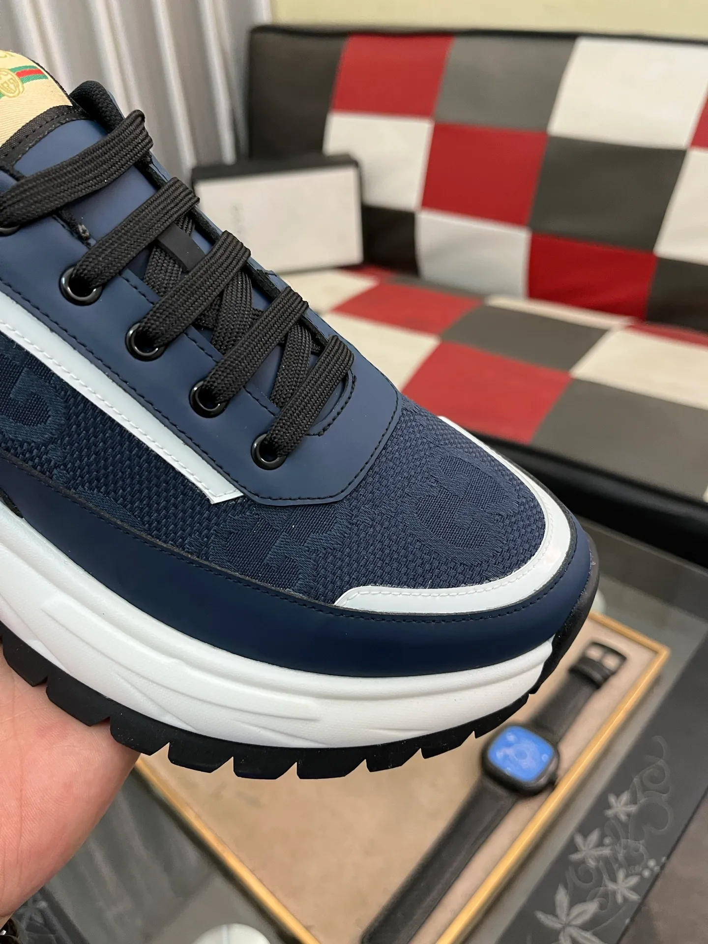 Men's Men's Shoes💰458⌚️⌚️[GUCCI] Gucci men's casual shoes are absolutely popular🔥The ultimate matching item for trendy men! The charm of super texture is irresistible, the main recommendation, the flower leather color is bright! The upper is made of high-quality cowhide with branded fabrics, pigskin lining for the feet, and wear-resistant rubber sole, which is noble and elegant! Extremely comfortable🎁🎁You can be as handsome as you want💪 38-443️⃣colors available